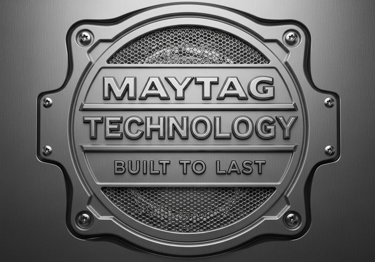 Maytag commercial technology badge